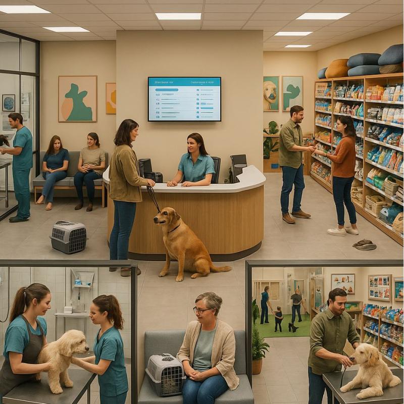 Pet Shop e Veterinário